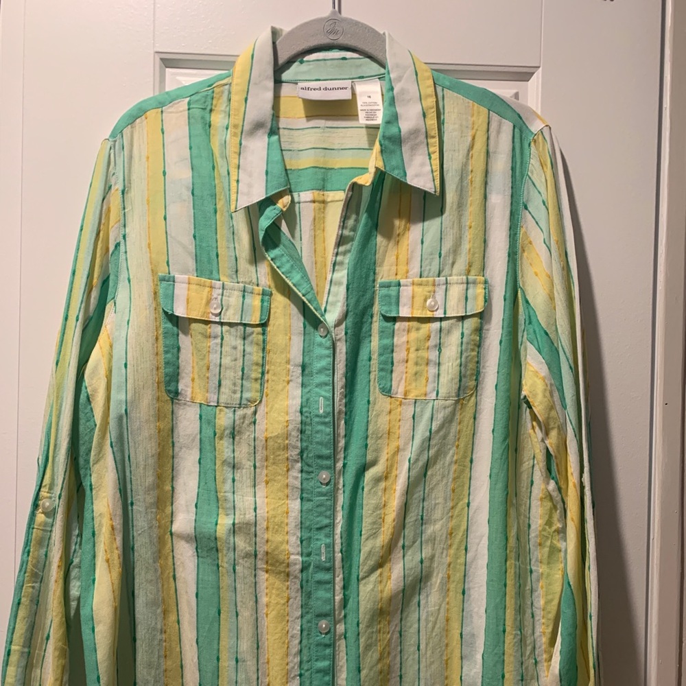 Button down collared shirt